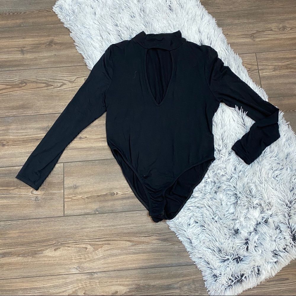 Missguided Choker Bodysuit Size 12